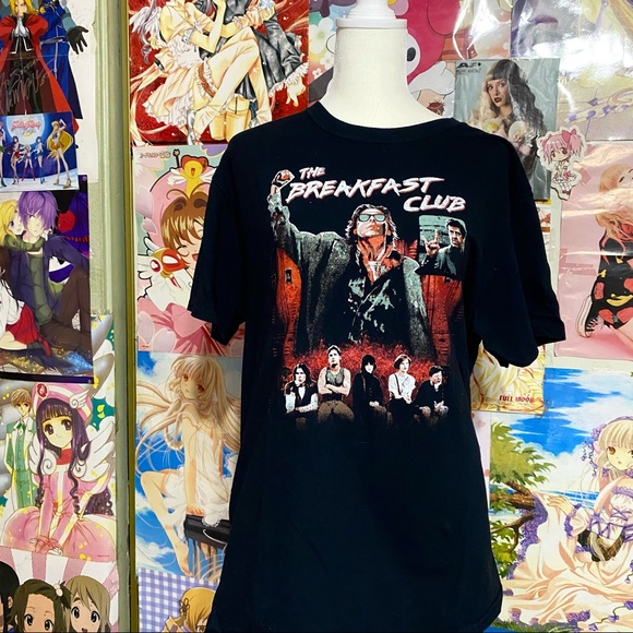 The Breakfast Club Group Graphic Movie T-Shirt - Picture 6 of 6